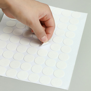 Acrylic Round Double Sided Tape 70 Pieces Super Sticky Waterproof Residue Free Small Stickers For Fixings - Product Image 1