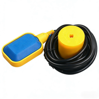 CHENF Elektrischer und mechanischer Schwimmer M15-2 8A für Auto-Modell-Wassertankpumpen, quadratischer Schwimmerschalter mit Standard-4M-Kabellänge