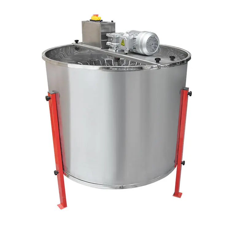 Commercial Automatic Electric Stainless Steel 12 Frame Honey Extractor Shake Processing Machine