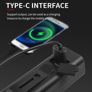 Luz LED T6 para bicicleta, batería de 2000mAh, resistente al agua, para ciclismo nocturno en bicicleta de montaña - Product Image 2