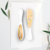 Cuillère en plastique pour emballage de confiture de miel avec couvercle en papier d'aluminium imprimé personnalisé 10g