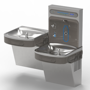 TB35-2DFCV raffreddatore d'acqua filtrato per montaggio a parete con fontanella per acqua potabile - Product Image 2