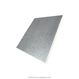 Pannello per condotti preisolati PIR Classe 0 BS476 10-40mm in schiuma poliisocianurata con foglio di alluminio, condotto PID per costruzioni commerciali - Product Image 3