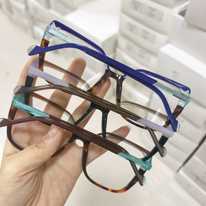 Liquidation <span class=keywords><strong>de</strong></span> stock : <span class=keywords><strong>Lunettes</strong></span> anti-lumière bleue œil <span class=keywords><strong>de</strong></span> chat tendance pour femmes, monture rétro oversize élégante - Product Image 3
