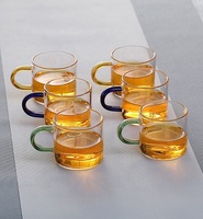 Wieder verwendbare Boro silikat glas Tasse Wasser Trinkglas Tee tassen