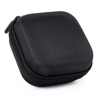 Étui de rangement EVA pour disque dur externe avec doublure antichoc en tissu Oxford résistant à l'eau et poche en filet pour disque dur SSD de 2,5 pouces