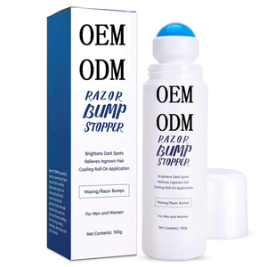 Soin après-rasage à la cire de marque privée pour apaiser la peau et prévenir les chocs du rasoir - Product Image 1