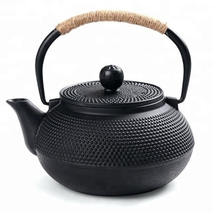 Théière en fonte de 300ml avec filtre en acier inoxydable/HOBNAIL CAST IRON Kettle Jug <span class=keywords><strong>Theiere</strong></span> Fonte - Product Image 1
