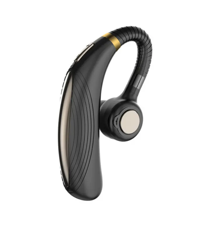 K06S Headphone Bisnis BT Nirkabel, Earphone Super Panjang Standby Ear Hook Headset Telinga Tunggal