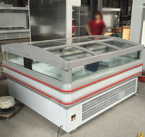 Porta di vetro cibo cotto deli dispositivo di raffreddamento di visualizzazione/display quotidiano servizio contatore/display frigorifero per il supermercato - Product Image 4
