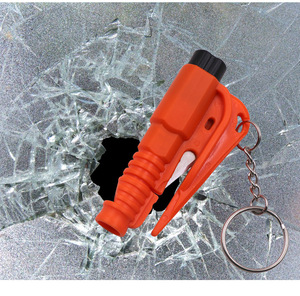 Martillo de Seguridad para Auto 3 en 1, Compacto, Rompe Cristales y Cortador de Cinturón de Seguridad, Herramienta de Emergencia para Accesorios de Vehículos, Venta al Por Mayor - Product Image 1