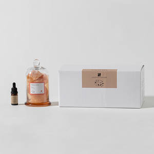 Diffusore di pietre preziose in sale himalaya - Product Image 1