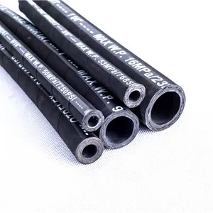 wholesale high pressure resistant synthetic industrial hydraulic rubber hose