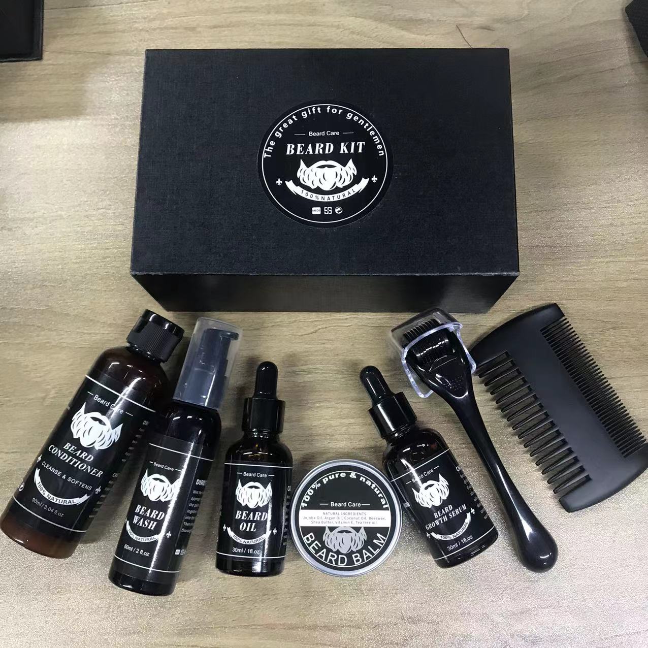 Doppio olio 8 pz kit barba B