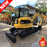 Meilleur prix pour une mini-excavatrice hydraulique d'occasion Cat 304, importée, en vente, idéale pour les travaux de pipeline, en stock, vente flash