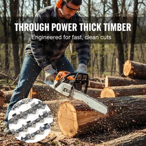 Chuỗi cưa máy Corrente Motoserra 28 inch x 91 mắ<span class=keywords><strong>t</strong></span> xích, thép hợp kim, 0.63 inch (1.6mm), đầu nửa xích, chuỗi cưa máy - Product Image 5