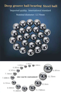 Bi thép cacbua crom cao cấp 10mm, độ cứng HRC 58-62, đánh bóng, đặt hàng riêng, dùng cho súng bắn đá & vật liệu mài 0.35-100mm, vòng bi - Product Image 5