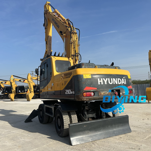 Vente directe d'usine Diying, excavatrice sur pneus pas chère, <span class=keywords><strong>Hyundai</strong></span> 210, 21 tonnes, excavatrice d'occasion à vendre - Product Image 3