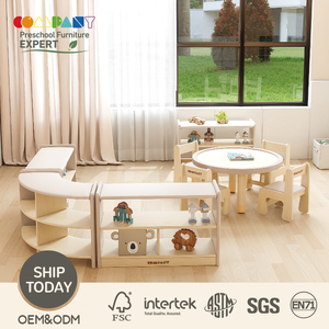 Meuble de tri Montessori professionnel en bois pour la chambre d'éveil, la crèche et la garderie - Product Image 1