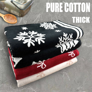 Telo da bagno all'ingrosso di alta qualità in puro cotone jacquard super morbido e delicato modelli personalizzati con <span class=keywords><strong>colori</strong></span> opposti - Product Image 3