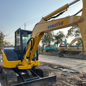 Miniexcavadora Komatsu PC40 de Segunda Mano en Buen Estado, Usada, 3.5 Toneladas, Pocas Horas de Uso, Excavadora Hidráulica de Orugas en Venta - Product Image 1