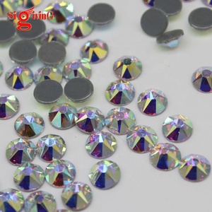 16 Facetas 5mm Diamantes de imitación Cristal Hot Fix Rhinestone Ss20 Cristal <span class=keywords><strong>AB</strong></span> - Product Image 3