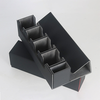 Boîte de rangement pour cartes de jeu Torson Five One -80+ 400+ en cuir PU pour cartes Yugioh, cartes à jouer en carton uniques
