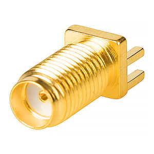 Разъем SMA (гнездо) 16,5 мм для монтажа на печатную плату, радиочастотный, 0-6 ГГц, с возможностью изготовления на заказ длины кабеля - Product Image 5