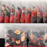 Thé aux herbes de Bozhou - Thé en sachet de style TikTok, mélange de mûre, de datte rouge et de baies de goji