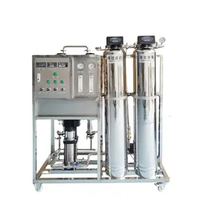 500L SUS RO sistema di trattamento dell'acqua potabile 98% tasso di desalinizzazione