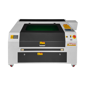 Macchina per Incisione e Taglio Laser <span class=keywords><strong>CO2</strong></span> 3D con Sconto del 10%, Mini Incisore da Banco Raffreddato ad Acqua per Gomma, Legno e Carta - Product Image 1
