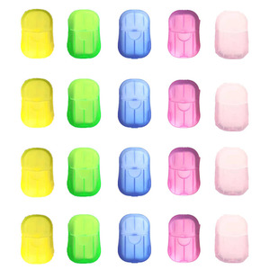 Vente en gros de papier de savon jetable de marque privée personnalisé dans une boîte portable pour le voyage - Product Image 6