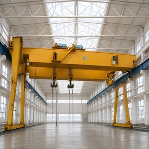 Grúa Puente de Doble Viga de Calidad Superior de 80 y 160 Toneladas para Posicionamiento de Vigas de Acero en Bahías de Fabricación, Suministro Directo de Fábrica - Product Image 5