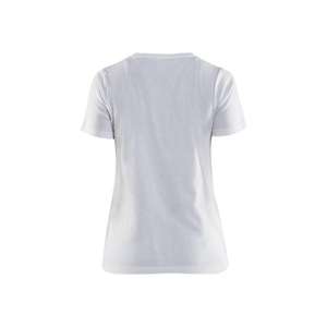 BLAKLADER-Camiseta mujer 333410421000S Blanco-EAN 7330509542354 CAMISETAS DE TRABAJO Y POLOS - Product Image 2