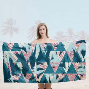 Toallas de Microfibra Extra Grandes Desechables con Estampado, Antiarena, para Adultos, Uso en Playa, Secado Rápido, Cubierta de Playa Ajustable - Product Image 2