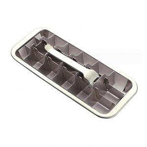 Bac à glaçons en acier inoxydable 304 pour congélation rapide, moule à glaçons fait maison, moule à glaçons DIY pour la fabrication de glaçons - Product Image 1