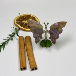 Offre Spéciale – Vente en Gros : Mini Ailes de Papillon Polies en Améthyste, Quartz et Agate – Minéraux et Cristaux Naturels pour la Décoration Intérieure - Product Image 5