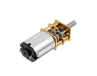 Motor DC Mikro dengan Gear Box Pengurang Kecepatan Mini, Konstruksi Logam, Kecepatan Rendah, Bersertifikasi RoHS untuk Mobil RC, Robot Model, Mainan DIY