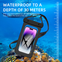 Etui étanche multicolore pour téléphone portable Sac étanche universel pour les sports nautiques Sac pour téléphone portable Etui pour téléphone portable