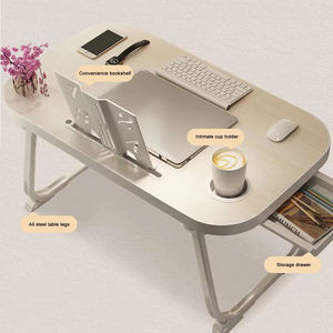 Muebles de Oficina para el Hogar, Escritorio Plegable Multifuncional para Computadora Portátil, Ahorra Espacio - Product Image 3