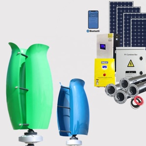R&X Home Use Wind & Solar Tulip Type 2kw 5kw Vertical Axis System R&X Energy Vertical Axis Wind Generator - Product Image 1