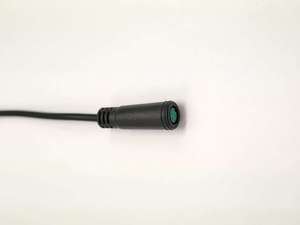 Cable de acelerador y bocina M8 de 90cm personalizado de fábrica, enchufe impermeable de 2-6 núcleos de alta calidad, aplicación de bicicleta eléctrica y motocicleta - Product Image 2