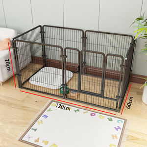 Heavy-Duty filo metallico trasparente per cani di grossa taglia in stile moderno pannello di recinzione in ferro per uso esterno per piccoli animali - Product Image 1