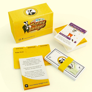Boîte personnalisée <span class=keywords><strong>avec</strong></span> couvercle et base pour cartes de jeu, provenant d'un fabricant en gros de jeux de cartes personnalisés - Product Image 1