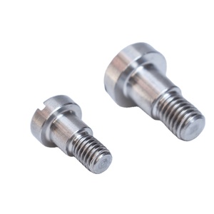 M3 M6 Stainless Steel SS304 Slotted <strong>Flat</strong> Head Shoulder <strong>Screw</strong> DIN923 - Product Image 4