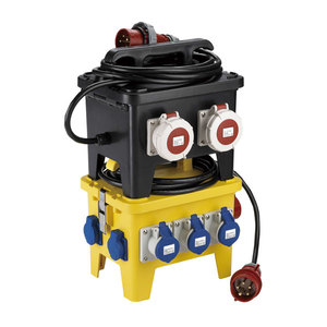 Không thấm nước IP66 12way giấu cắm ổ cắm màu vàng kết hợp di động công nghiệp ổ cắm Hộp ổ cắm màu đen hộp - Product Image 6