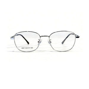 Monturas de Gafas Rectangulares de Titanio Puro para Hombre Danyang 2027 52-17-145, Ligeras, Montura Completa, Lentes de Plástico - Product Image 1