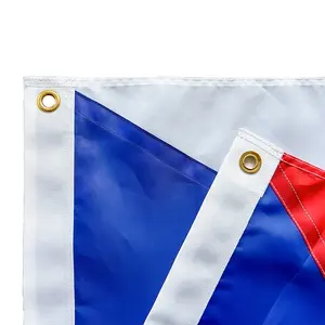 Snelle Levering Fabriek Gemaakt 100% Polyester Afdrukken 3X5 Ft Custom Tsjechische Republiek Vlag