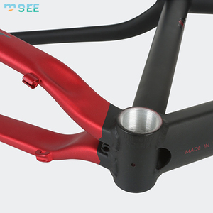 Cuadro de Bicicleta SeeMore Ultraligero de Aluminio con Enrutamiento Interno CNC, Cuadro MTB de 27.5/29 Pulgadas para Frenos de Disco, Eje Pasante de 12x142mm - Product Image 3