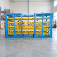 Étagère de rangement robuste à tiroirs, rayonnage industriel pour entrepôt, rayonnage à tiroirs robuste pour quincaillerie, étagères de gondole de supermarché